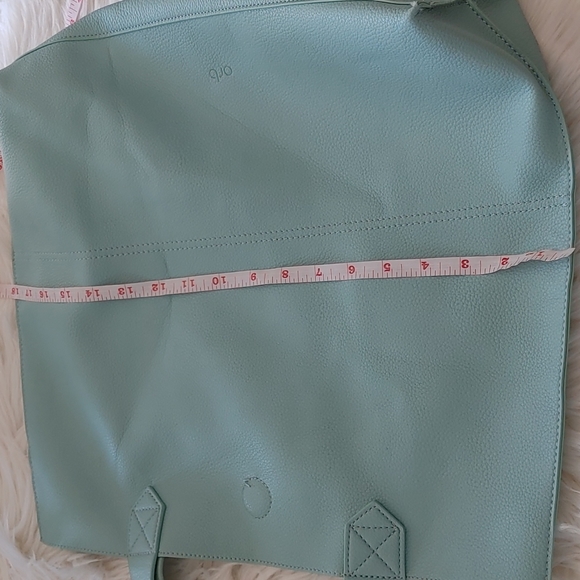 Women's Orb Aqua Vegan Leather Tote - Picture 11 of 12